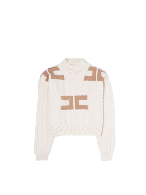 Maglia, bambina, logata. ELISABETTA FRANCHI | EFMA171 C FL230D747